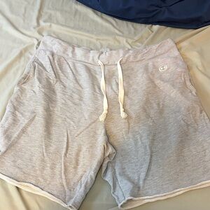 Champion Light Gray sweat Casual Shorts
